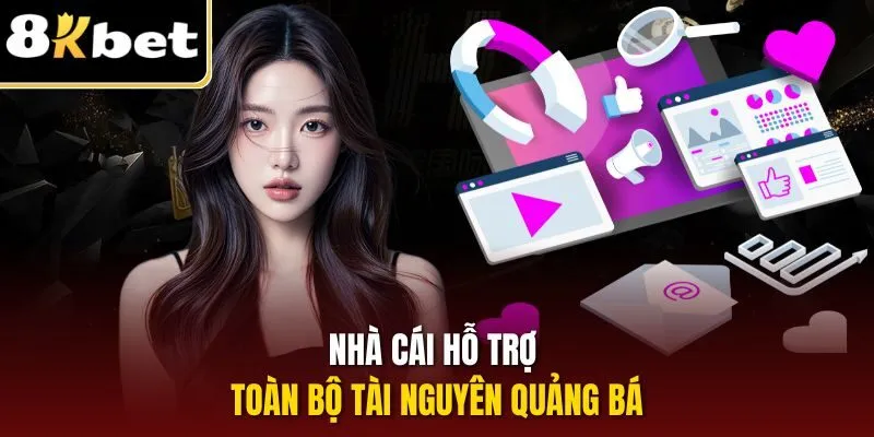 Đại Lý 8KBET | Cơ Hội Hợp Tác Sinh Lời Cao, Hoa Hồng Hấp Dẫn 2 Nhà cái hỗ trợ toàn bộ tài nguyên quảng bá
