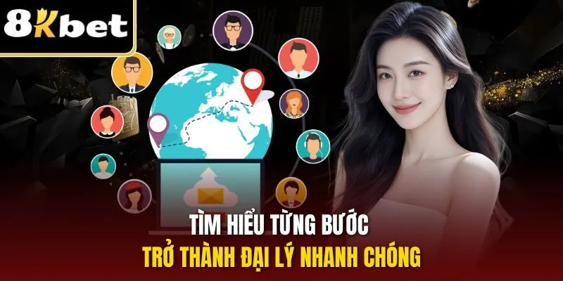 Đại Lý 8KBET | Cơ Hội Hợp Tác Sinh Lời Cao, Hoa Hồng Hấp Dẫn 3 Tìm hiểu từng bước trở thành đại lý nhanh chóng